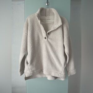 Aerie Teddy Oversized Pullover Sweater